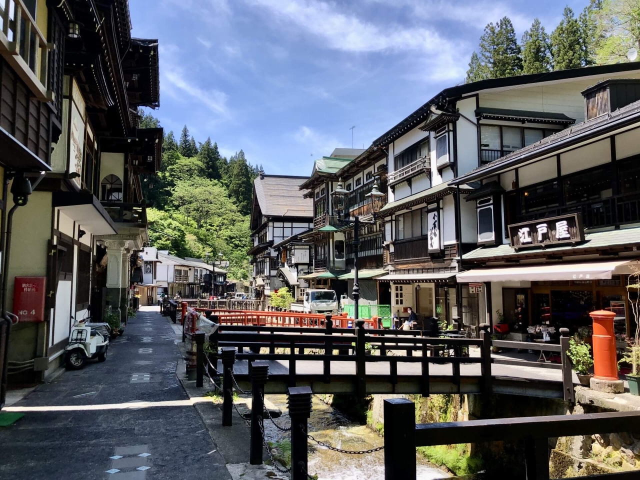 GÓRA SREBRA W YAMAGATA - Czyli podróż do Ginzan Onsen